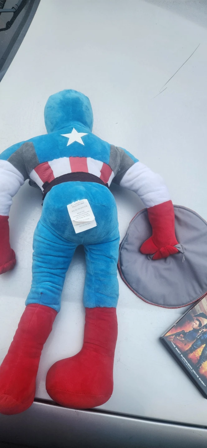 Captain America Plush Toy & CD - photo 4