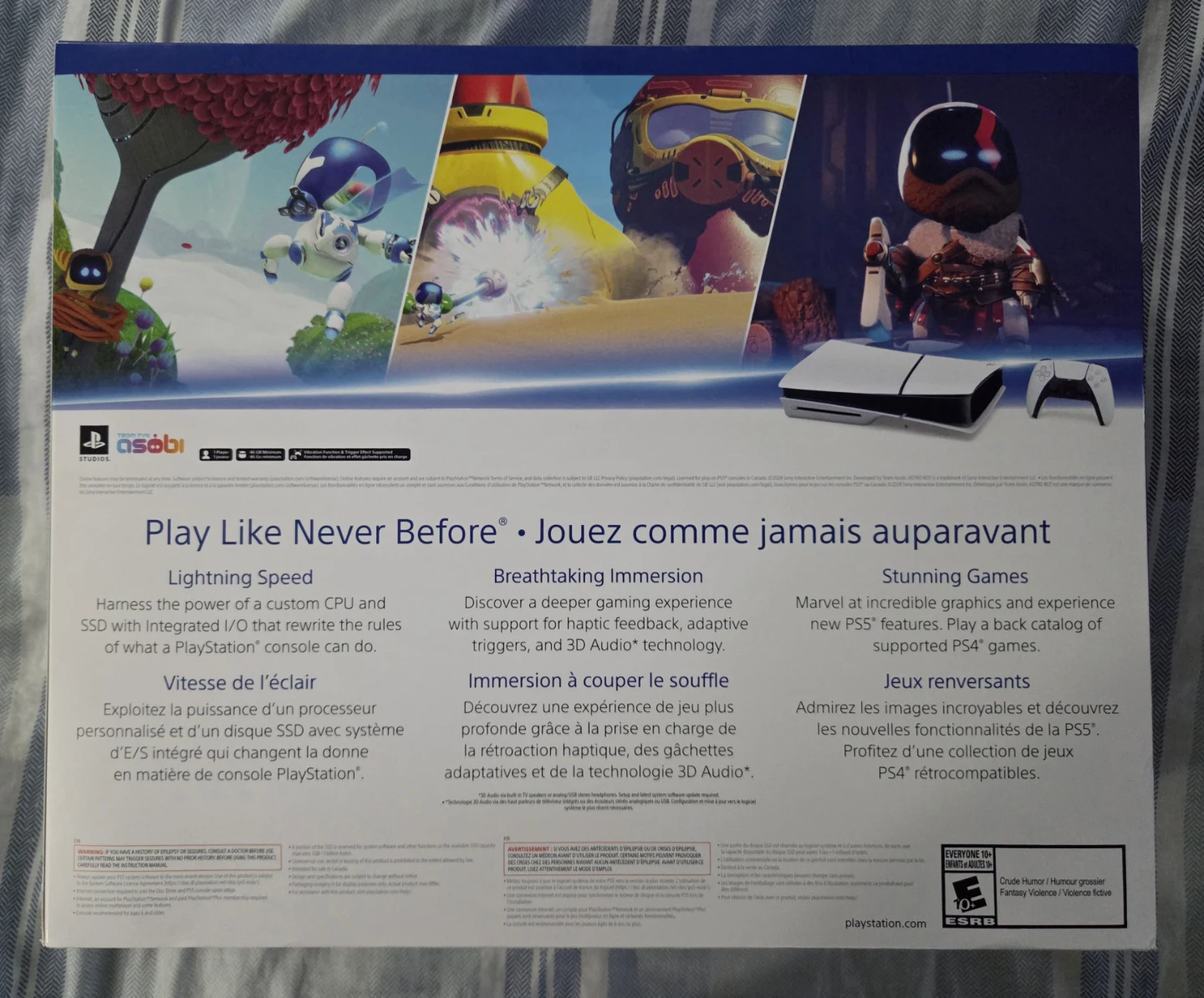 Playstation 5 Astro Bot Bundle 💯 Brand New Sealed Box !! - photo 2