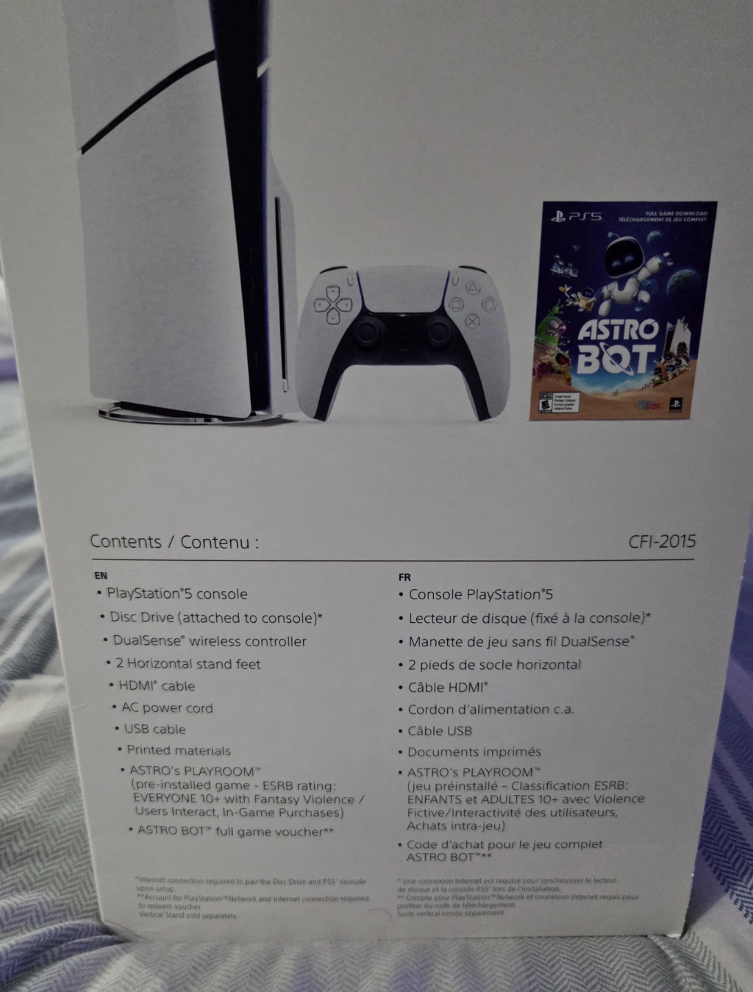 Playstation 5 Astro Bot Bundle 💯 Brand New Sealed Box !! - photo 4