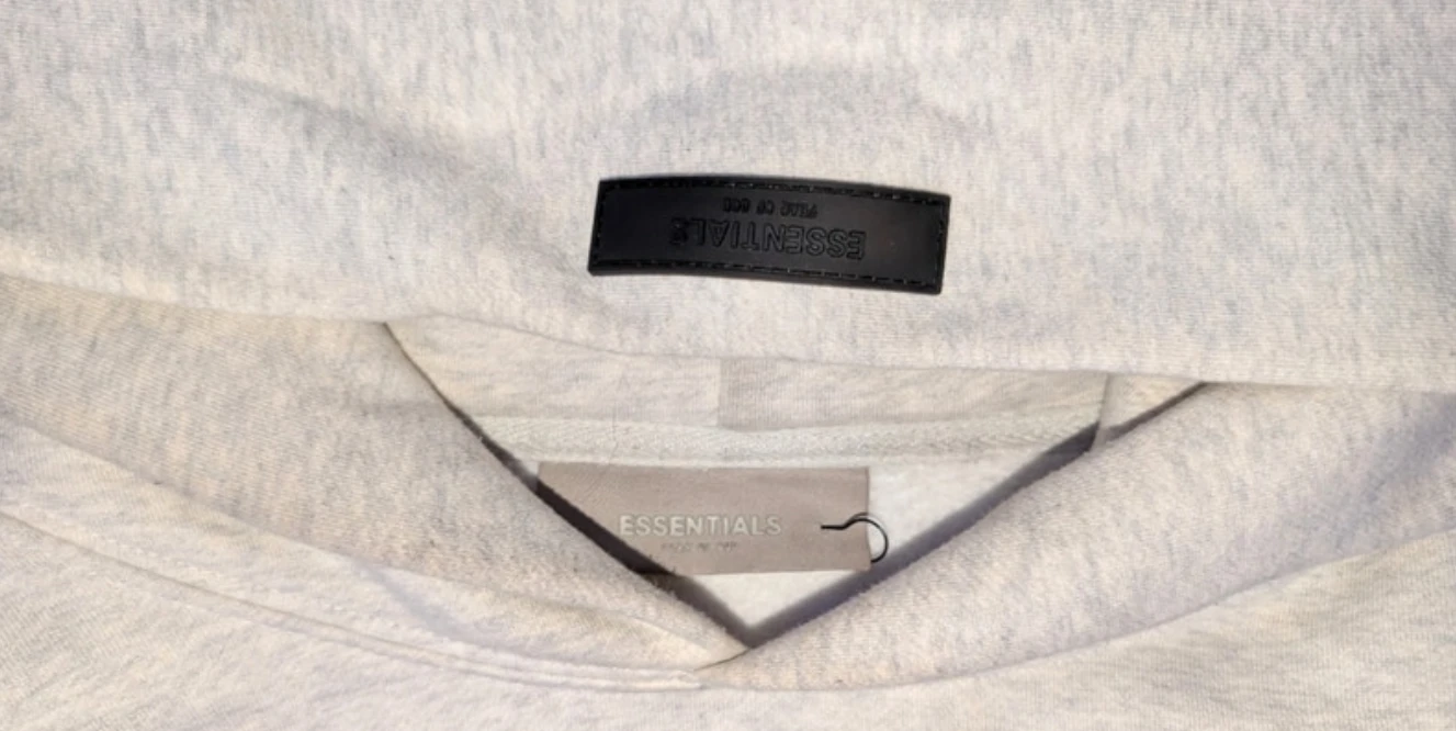 ESSENTIALS Fear of God Hoodie Light Grey - photo 2