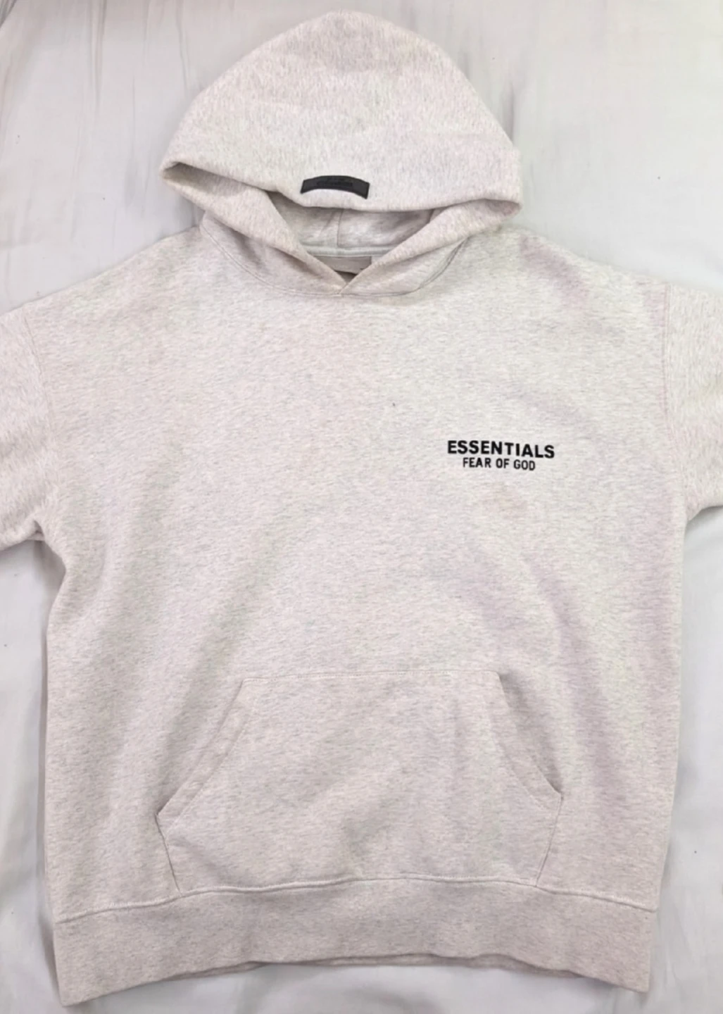 ESSENTIALS Fear of God Hoodie Light Grey - photo 3
