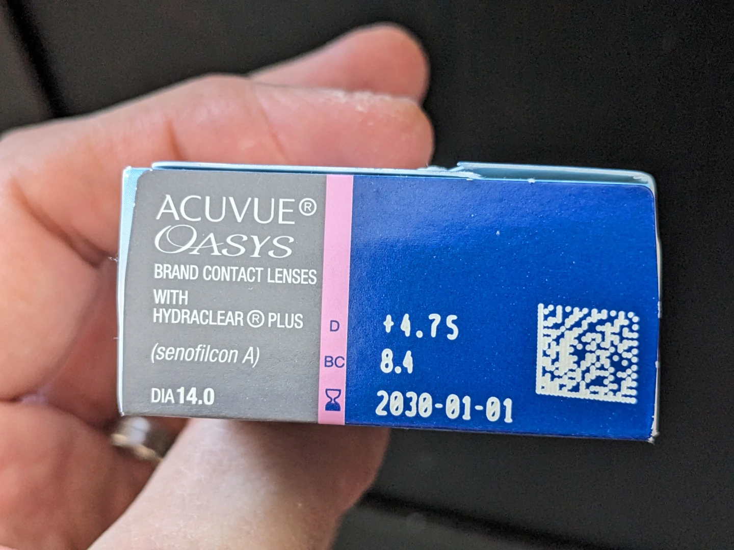 Acuvue Oasys contact lenses +4.75 - photo 2