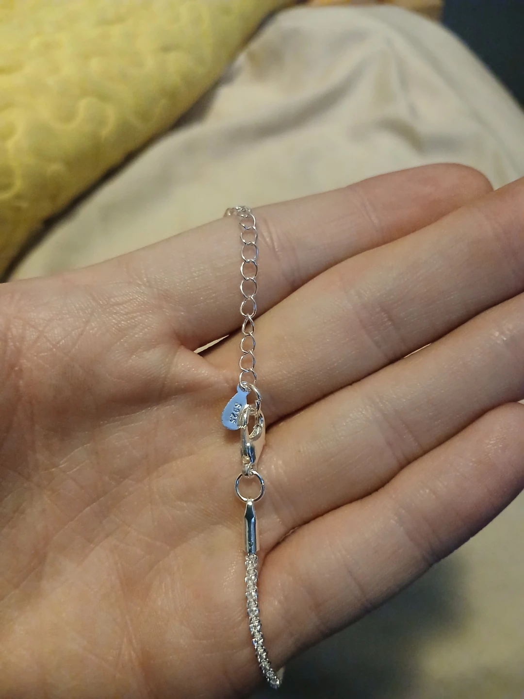 925 Silver Chain Anklet/Bracelet - photo 3