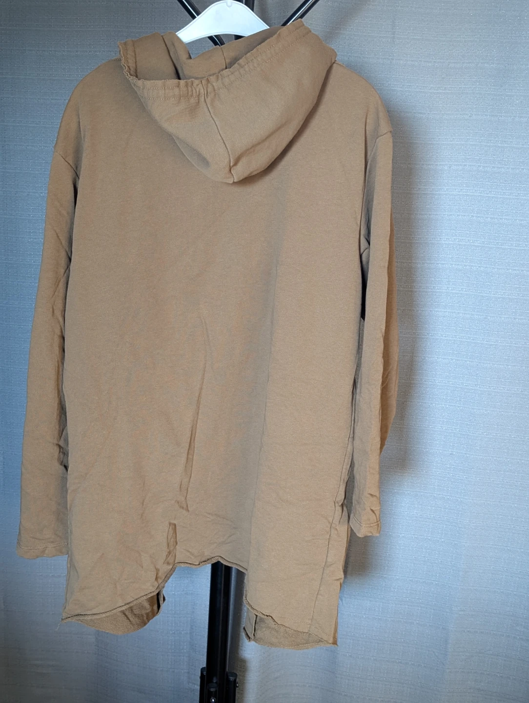 Tan Longline Hoodie - photo 2