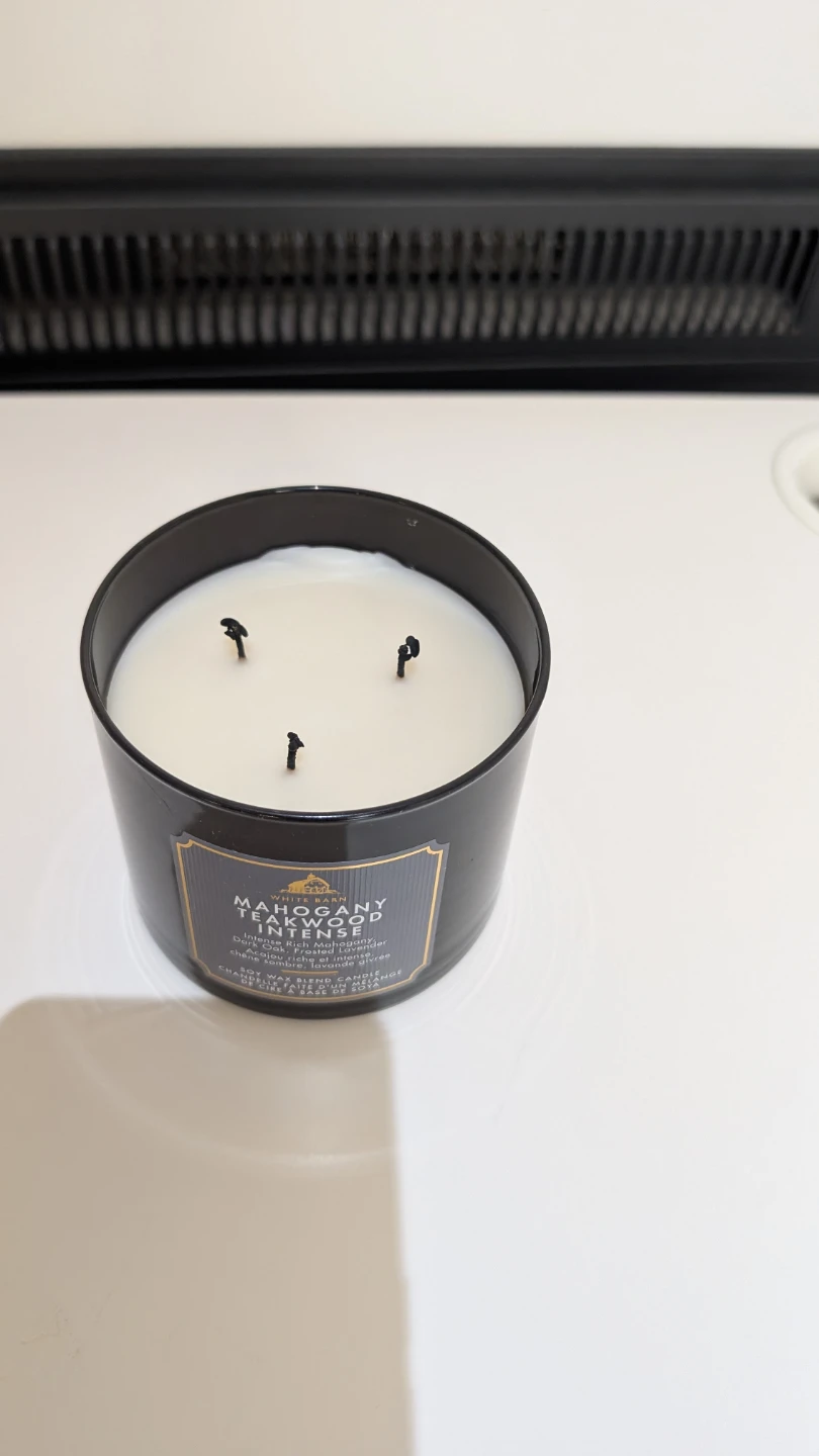 Bath & Body Works Mahogany Teakwood Intense 3-Wick Candle - photo 3