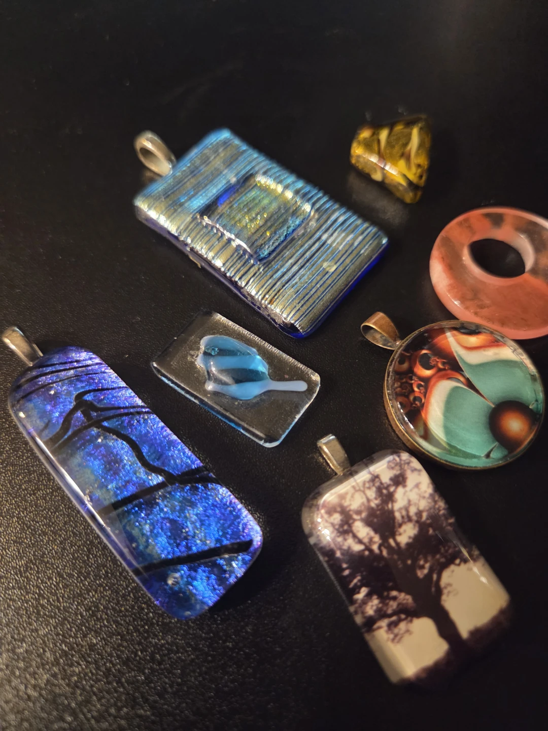 Assorted Glass Pendants