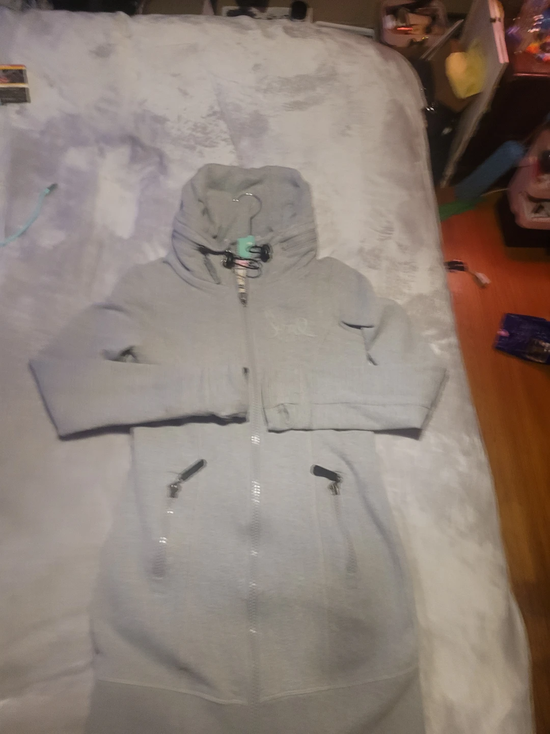 Triple Five Soul Grey Full Zip Hoodie - photo 3
