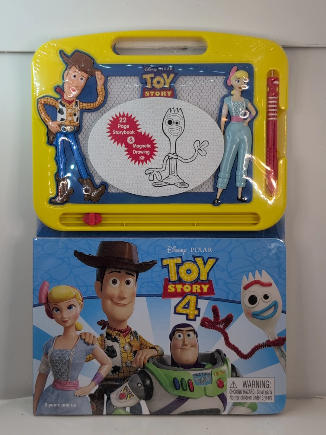 Disney Pixar Toy Story 4 Magnetic Drawing Kit & Storybook