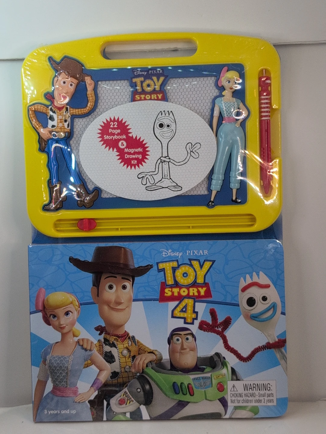 Disney Pixar Toy Story 4 Magnetic Drawing Kit & Storybook - photo 2