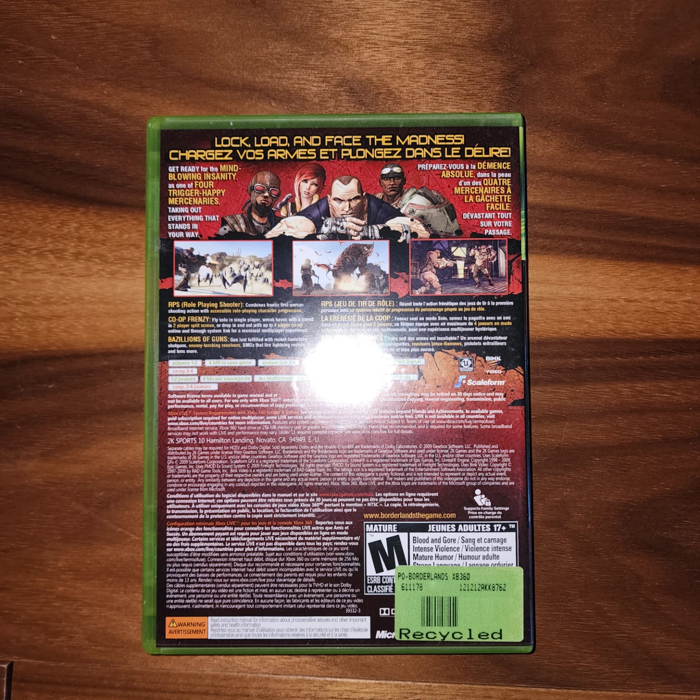 Borderlands Video Game for Xbox 360 - photo 3