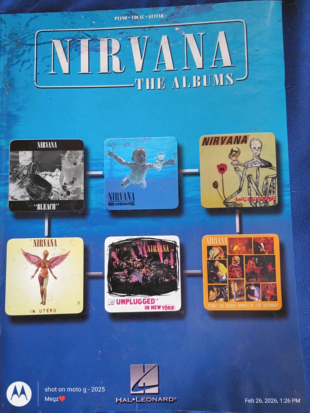 Nirvana The Albums Piano Vocal Guitar Sheet Music Book - photo 2