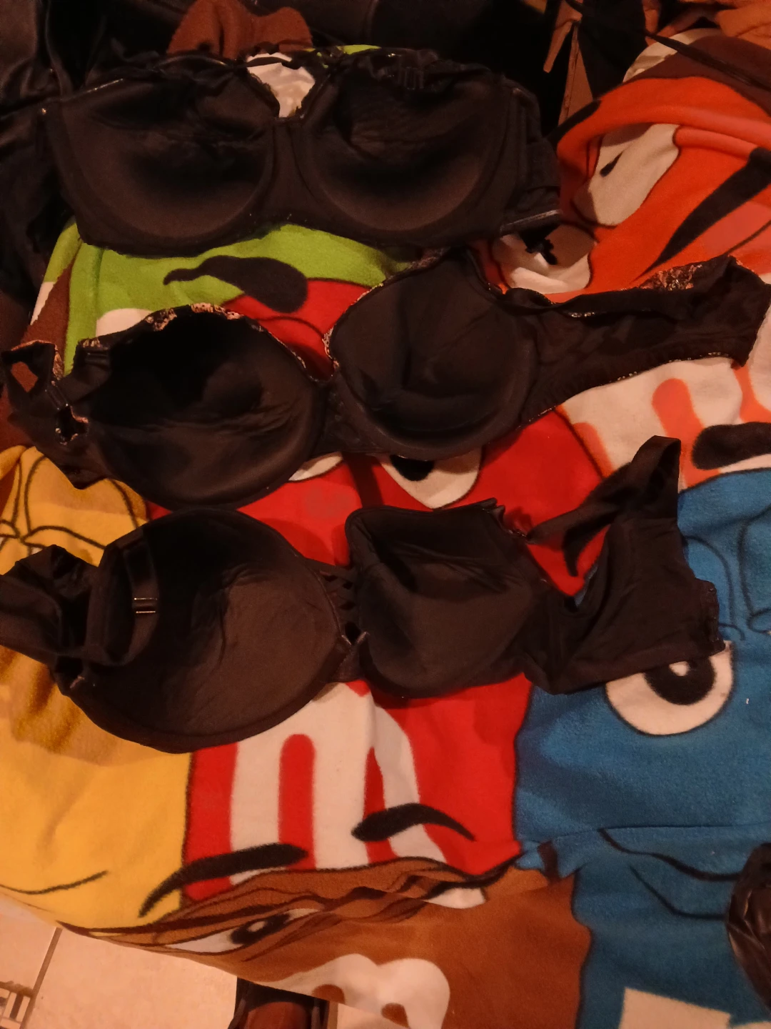 3 Black Bras Assorted Styles Torrid Curve 40DDD - photo 2