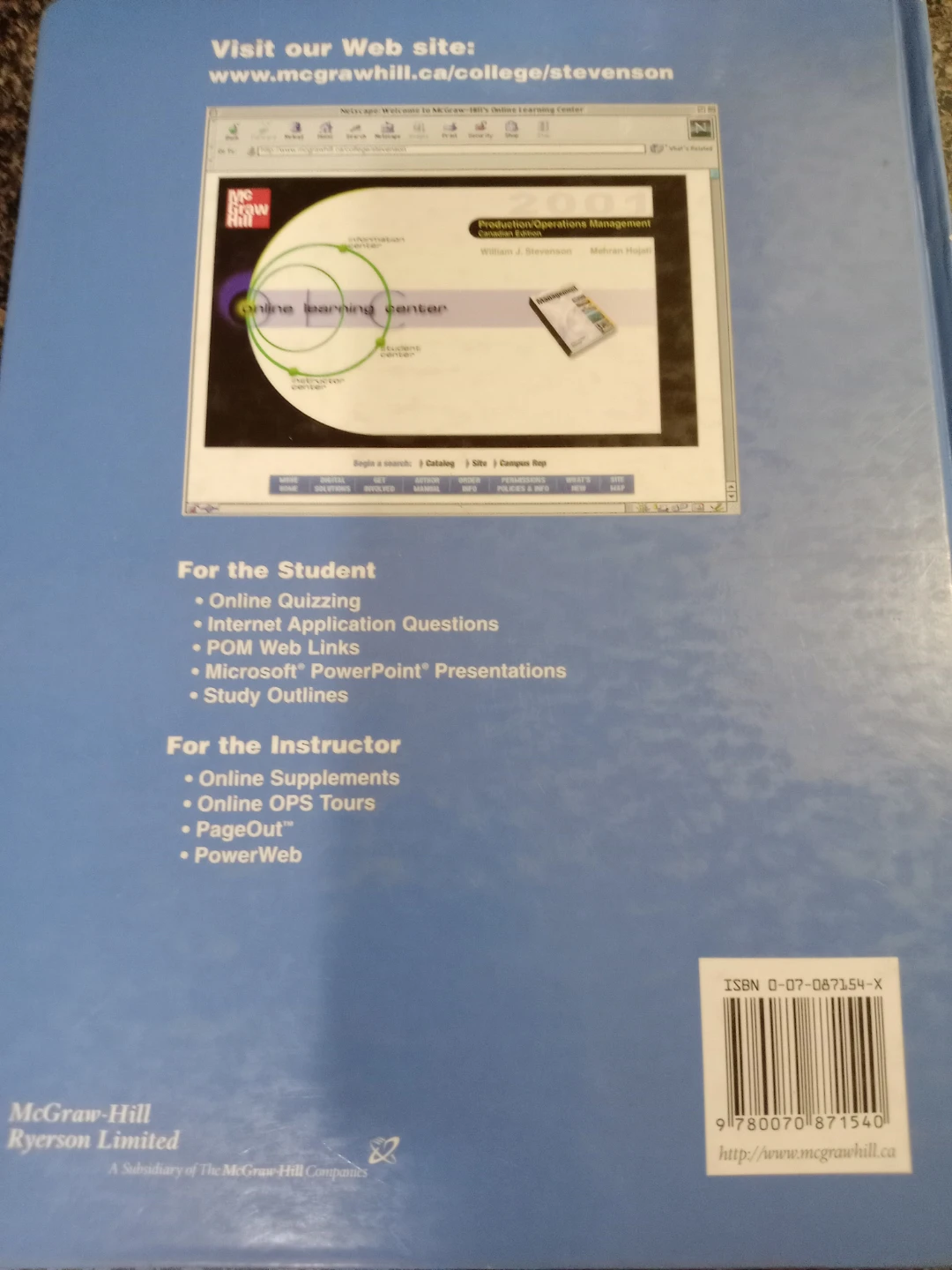 Production Operations Management Canadian Edition Textbook - photo 2