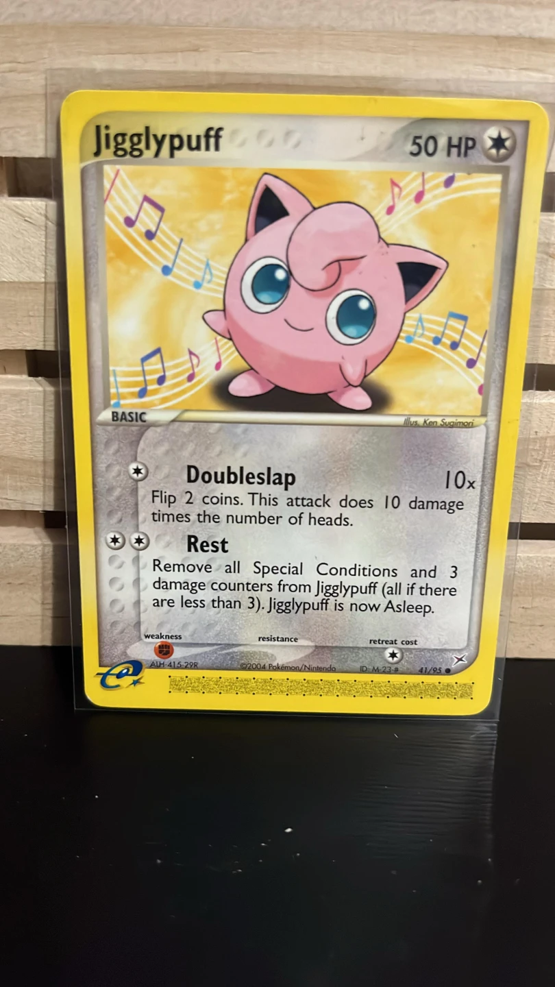 Jigglypuff 41/95 Pokemon Card - 2004