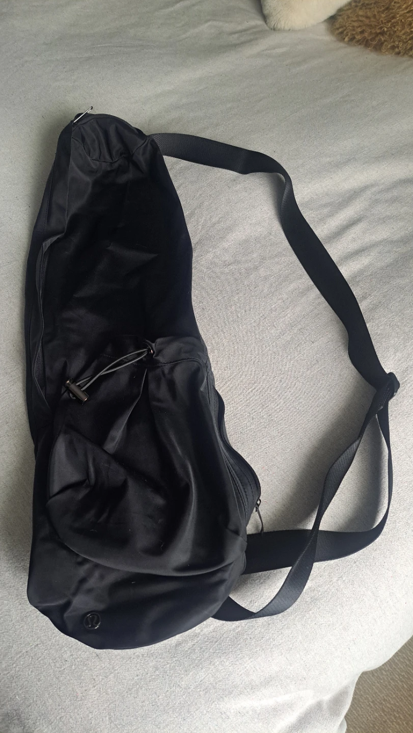Lululemon Black Yoga Mat Bag