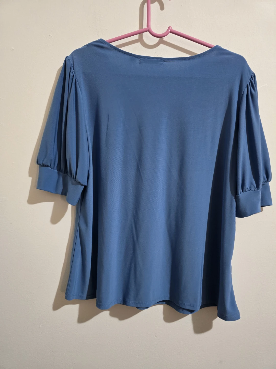Notations Blue Short Sleeve Top - photo 4