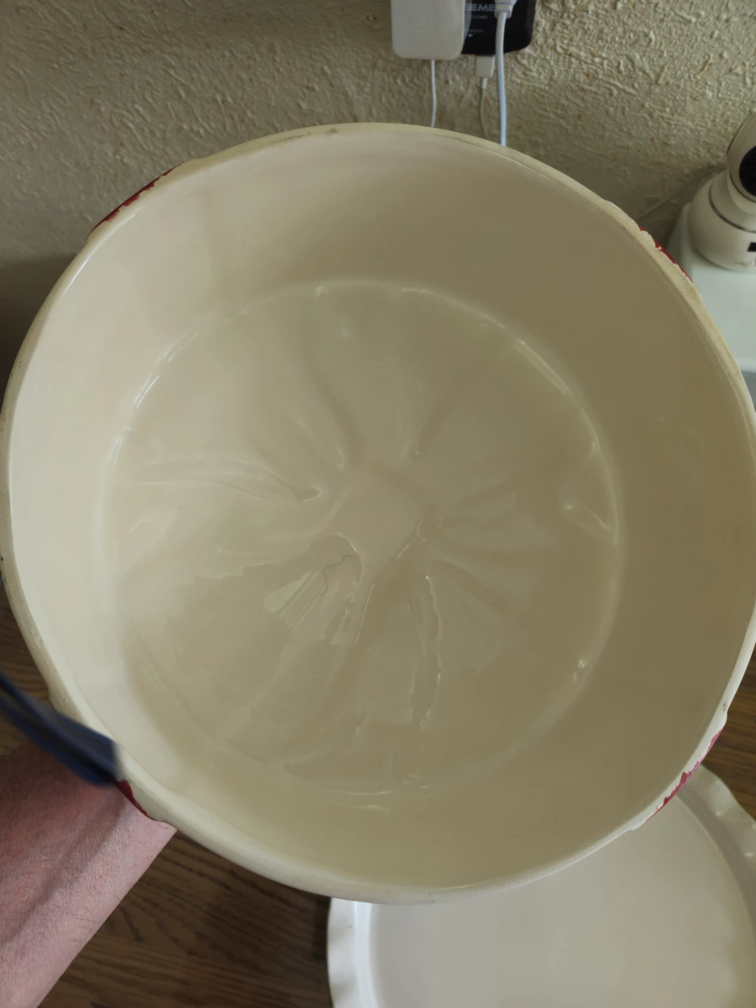 Alabaster for Portugal Ceramics "Ribbons & Bows" Serving Platter - photo 3