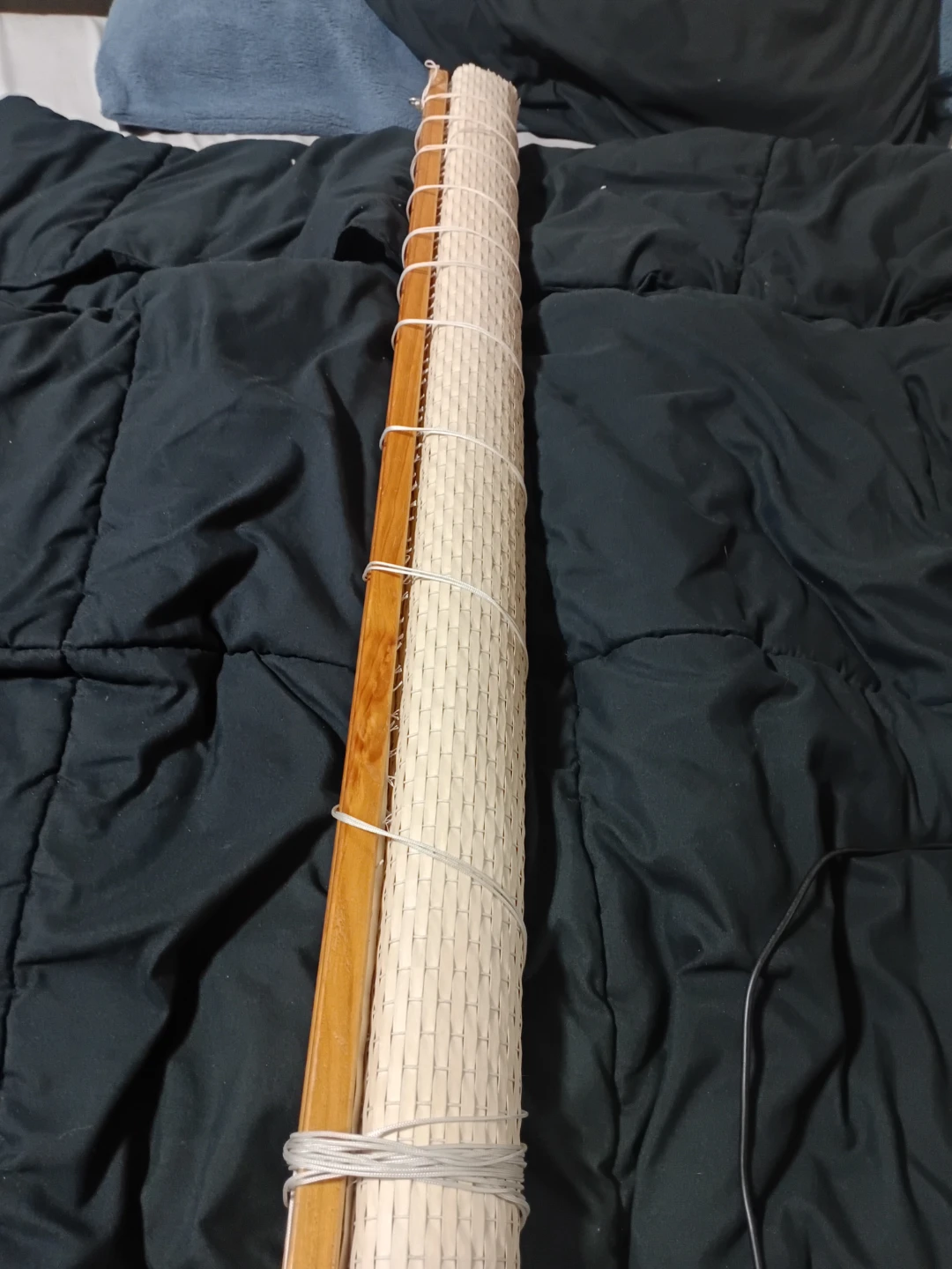 Woven Bamboo Roll-Up Blind