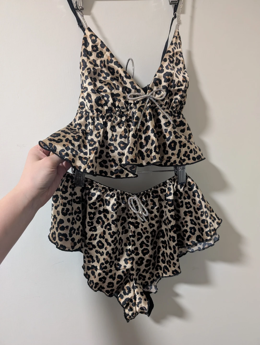 Leopard Print Pyjama Set