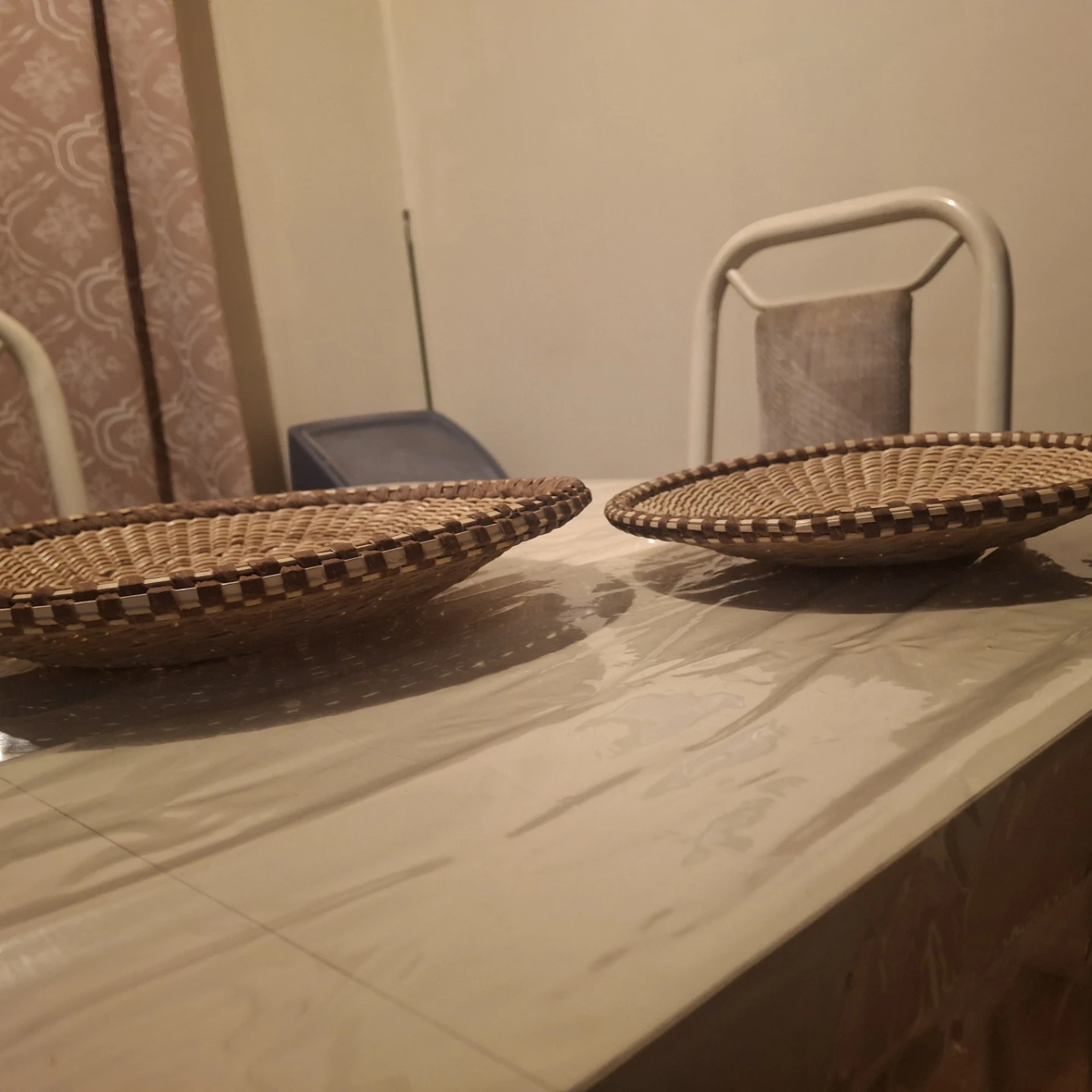 Hand Woven Baskets - Set of 2