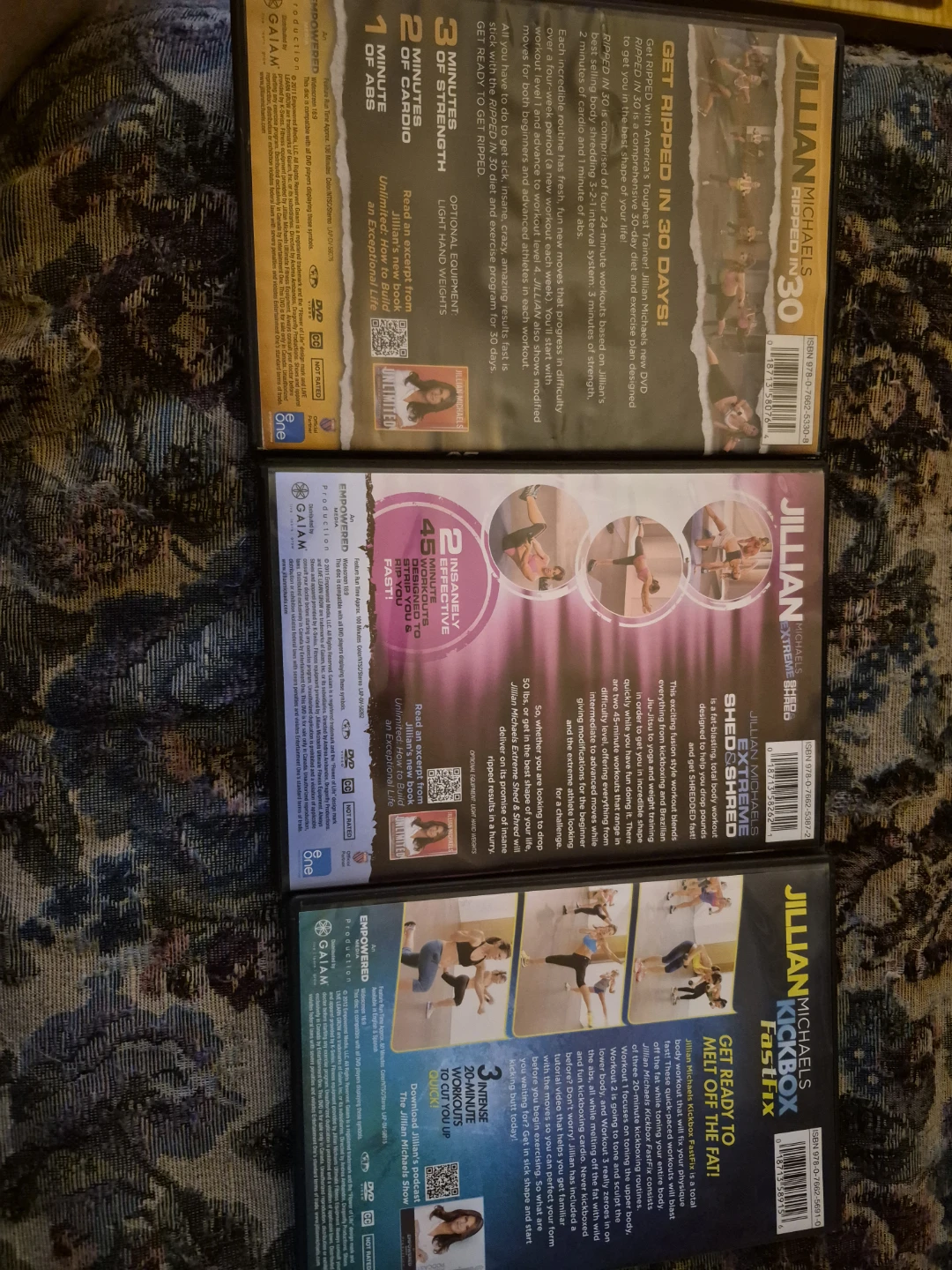 Jillian Michaels Kickbox FastFix DVD - photo 2