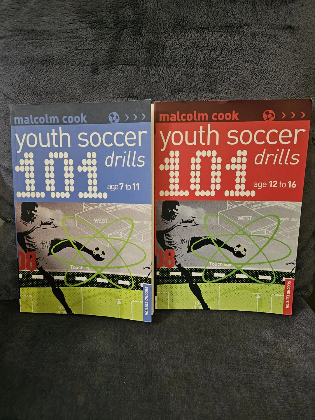 Malcolm Cook Youth Soccer 101 Drills Books (2 books)