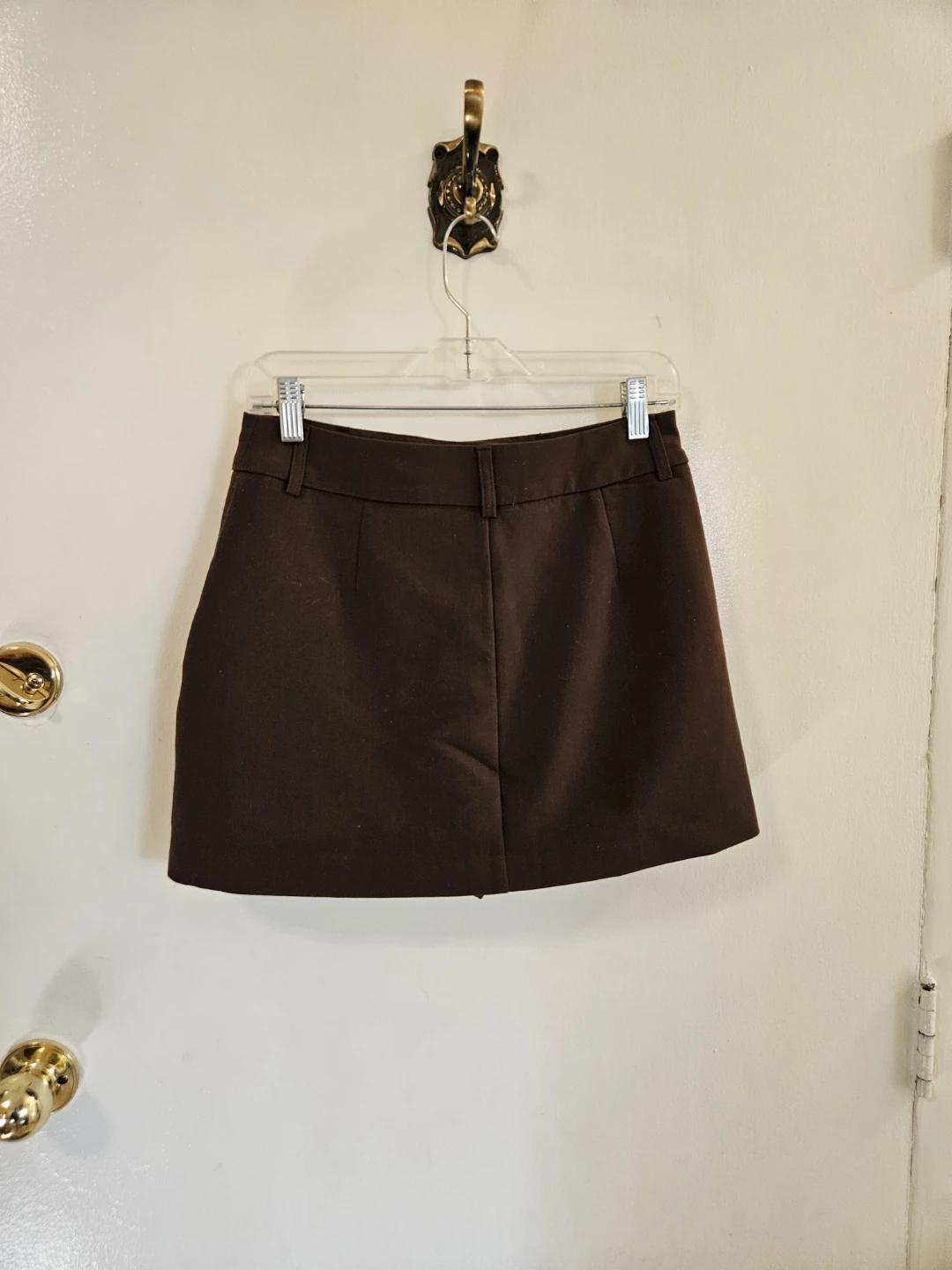 DYNAMITE Brown Mini Skirt Size 4 - photo 2