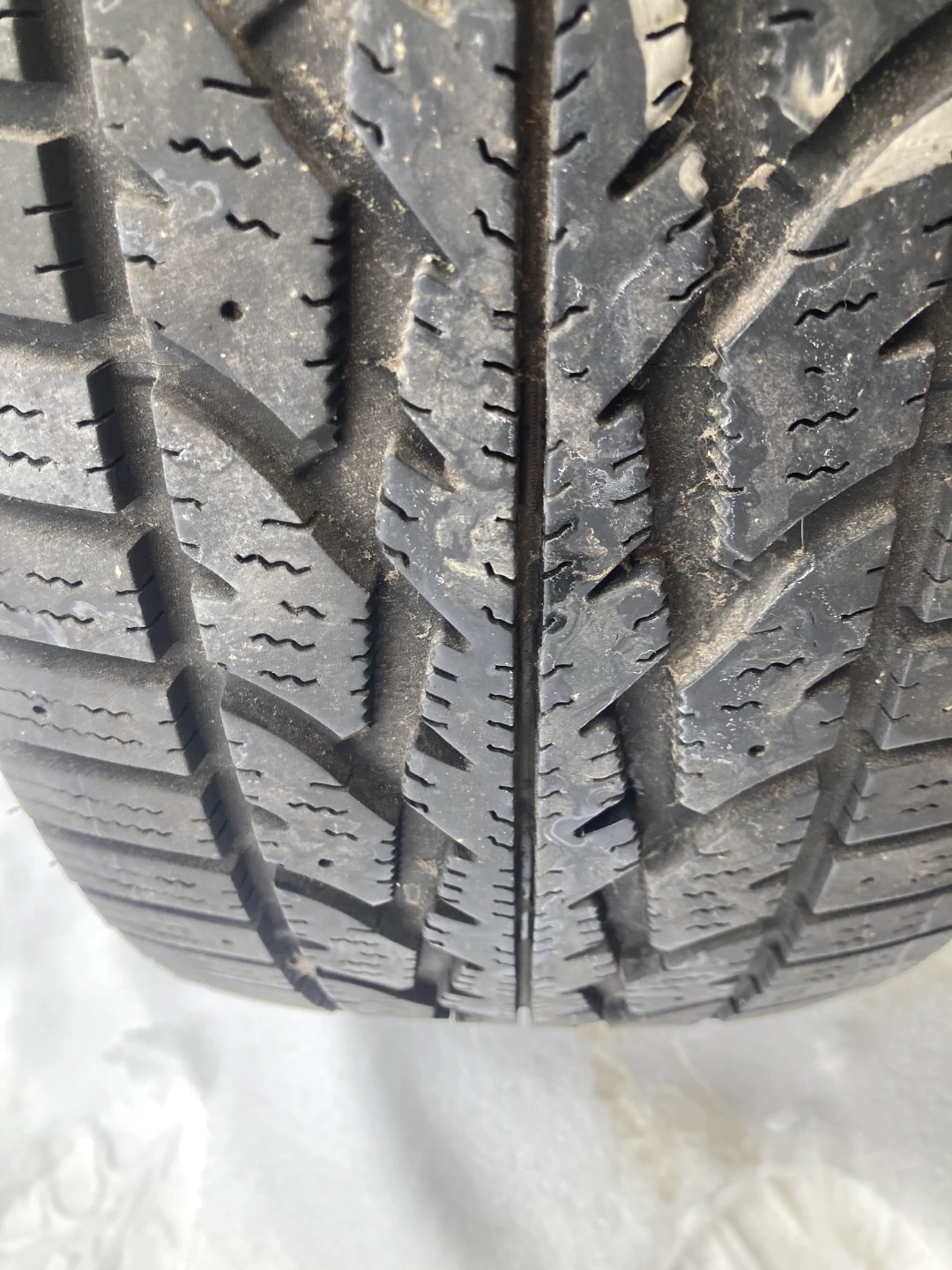 Used Winter Tire on Rim - photo 3