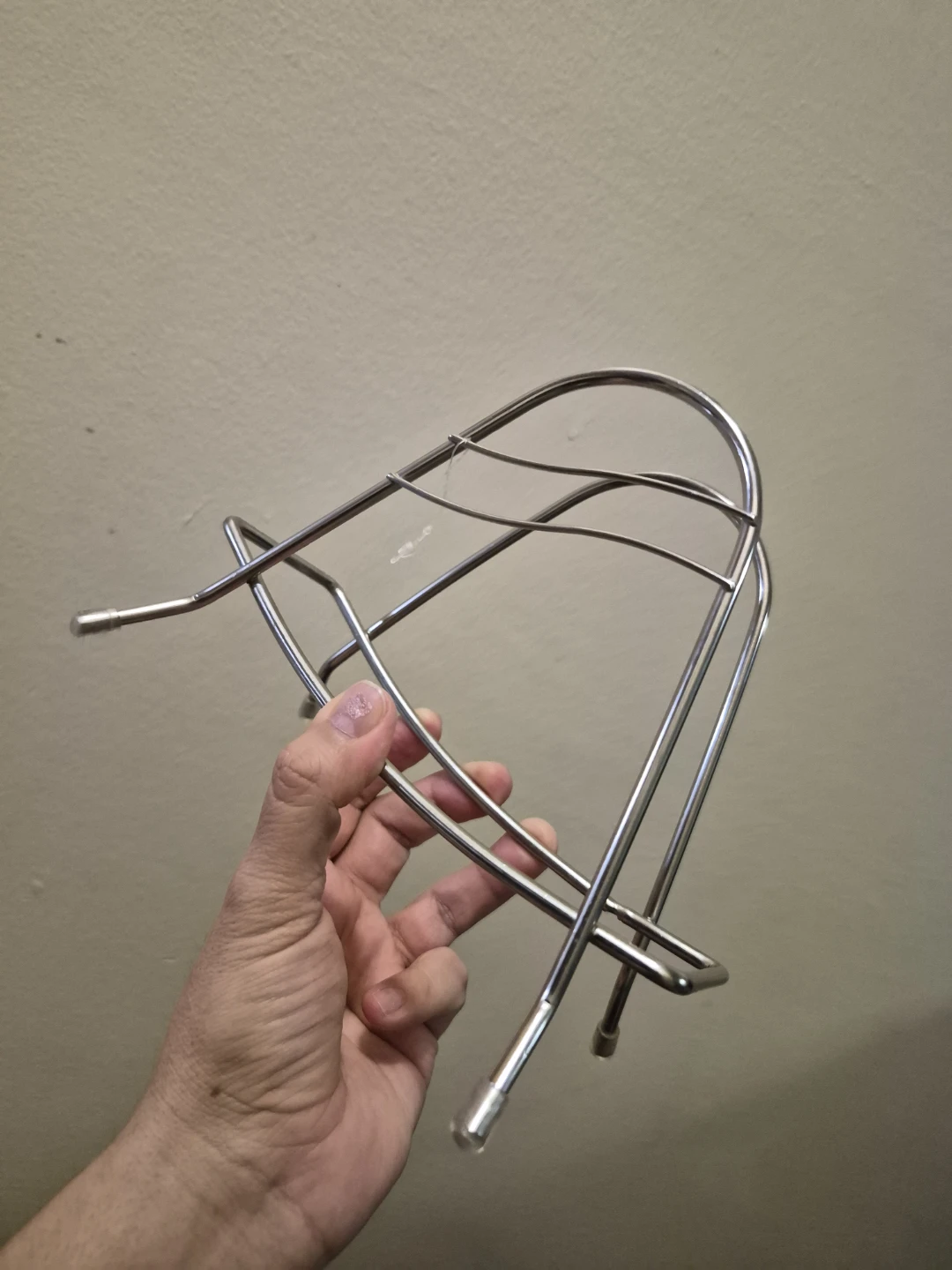 Silver Metal napkins holder Rack Holder Organizer - photo 2