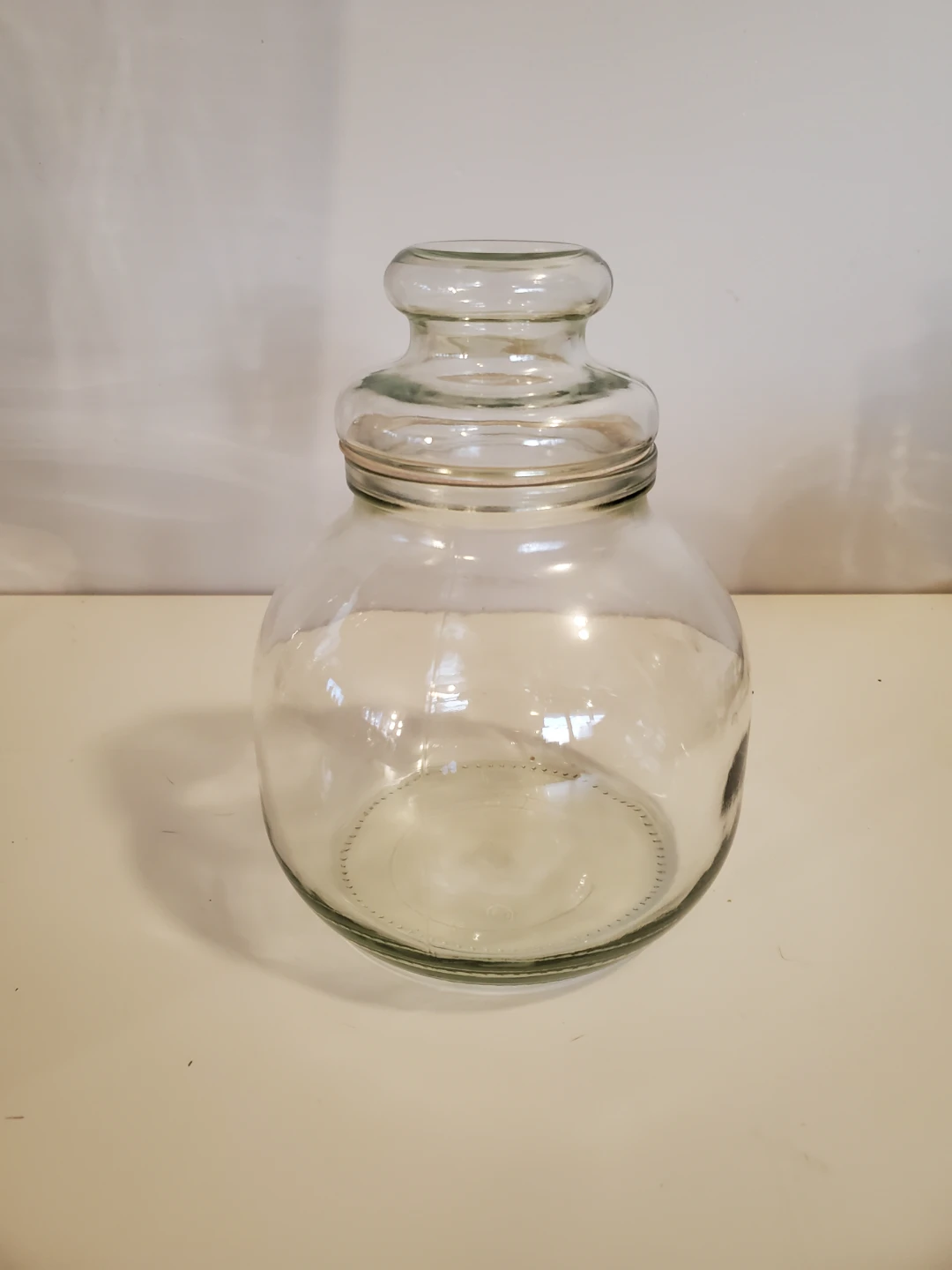 Glass Storage Jar with Lid
