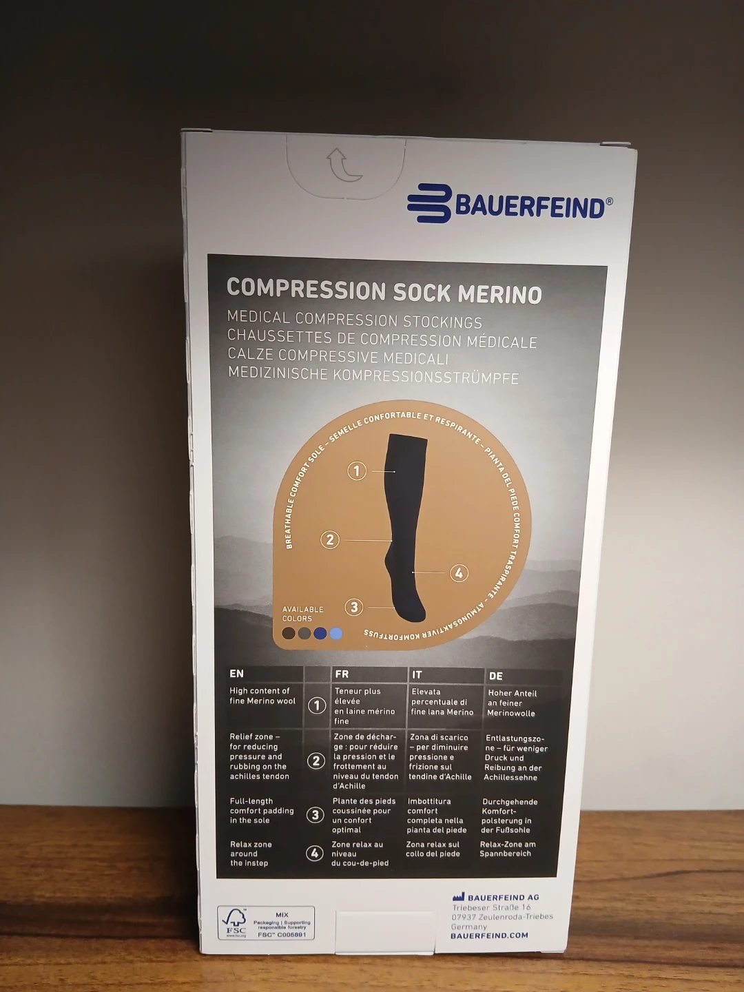 New Men's Wool Compression Sock ONLY 1 LEFT - photo 2