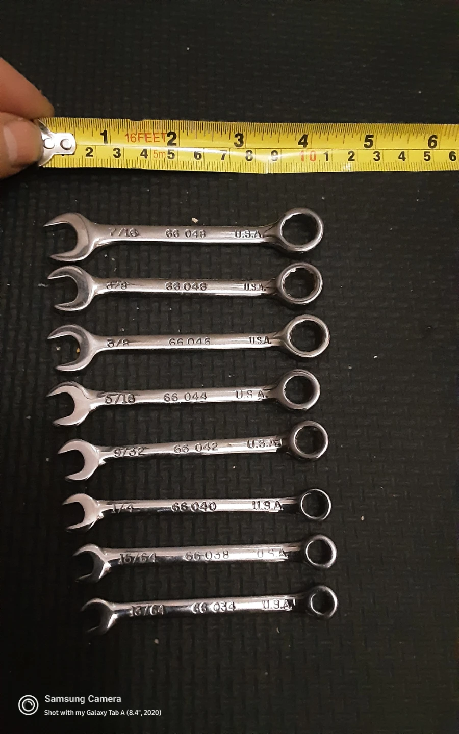Set of 8 SAE Combination Wrenches , unique. - photo 2
