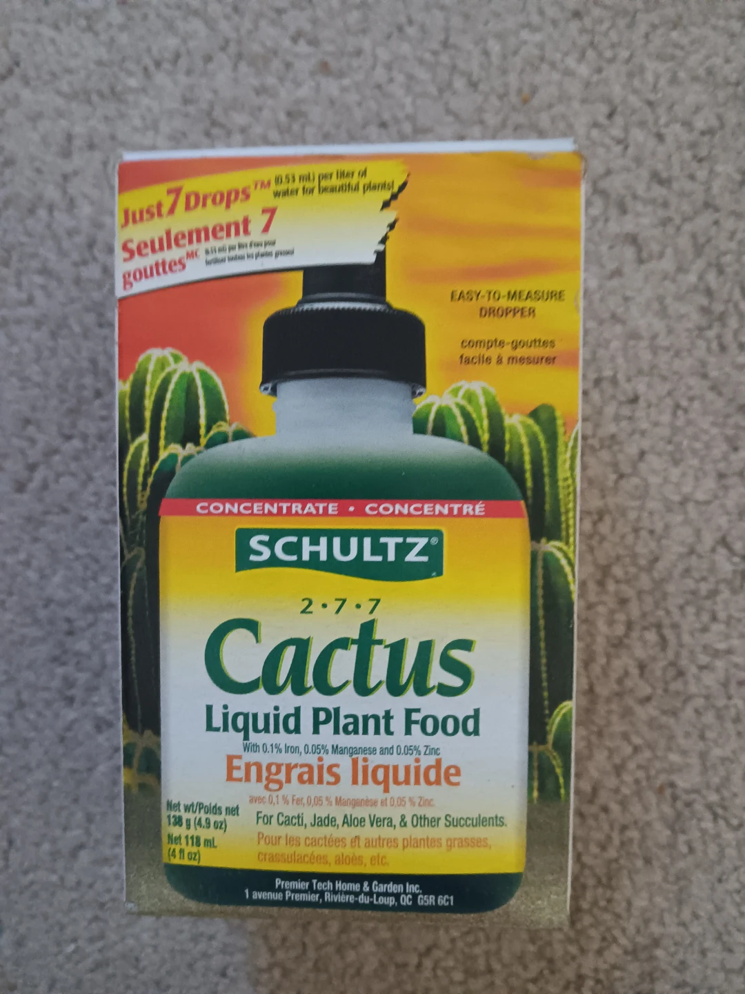 Schultz Cactus Liquid Plant Food Concentrate 118 ml