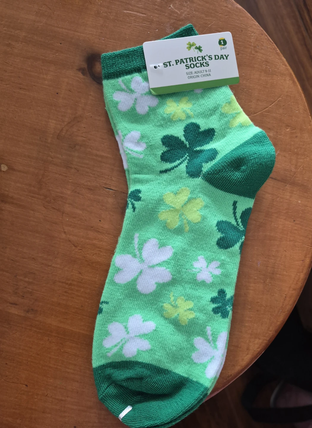 St. Patrick's Day Socks