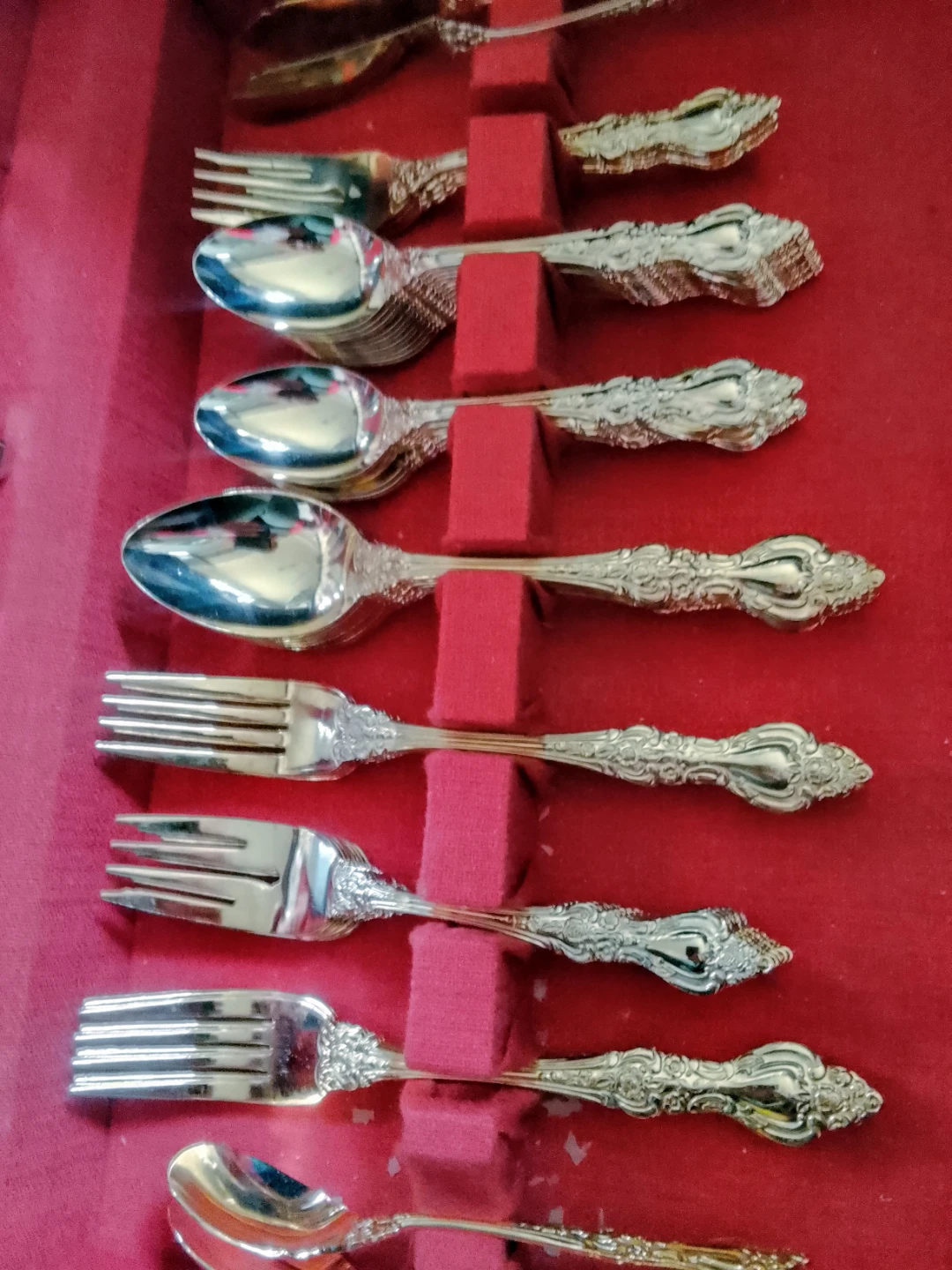 Gold Plated Cutlery Set