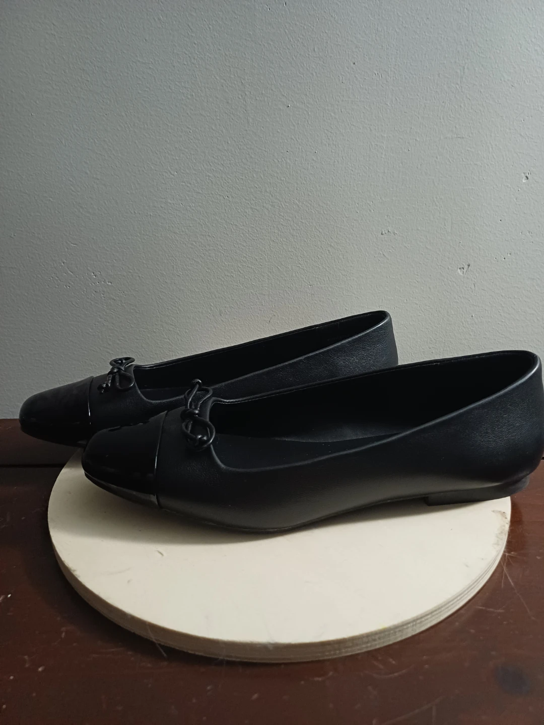 Steve Madden Black Ballet Flats with Bow Detail - photo 4