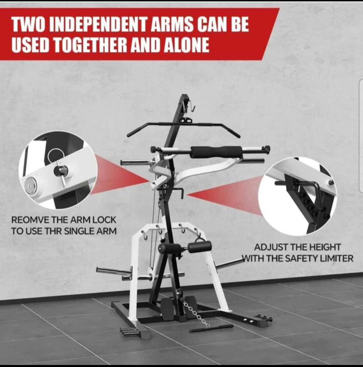 Leverage Gym, With 465 Lb Olympic Weights And T-bar - photo 3