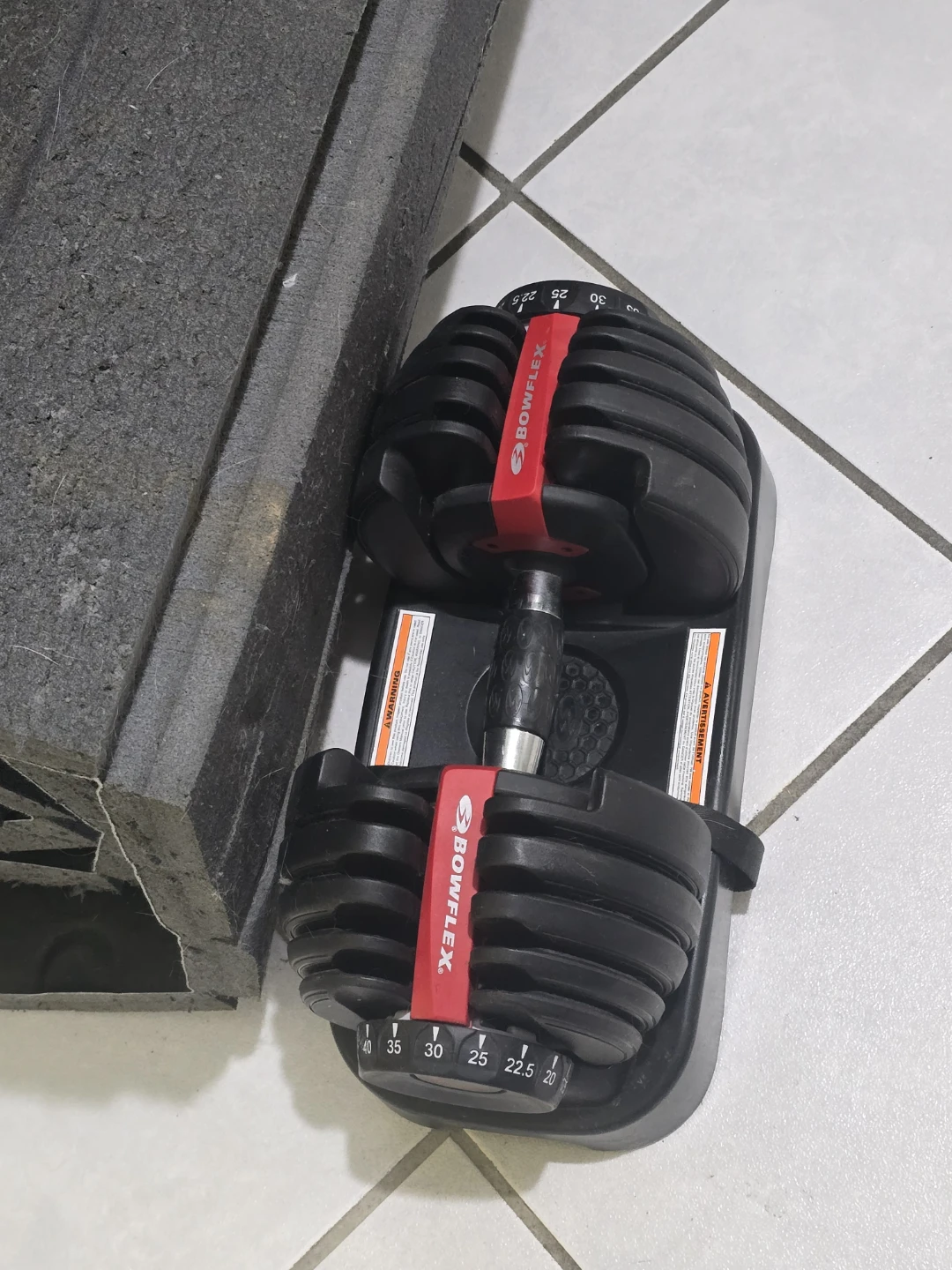 Bowflex SelectTech Adjustable Dumbbell - photo 2