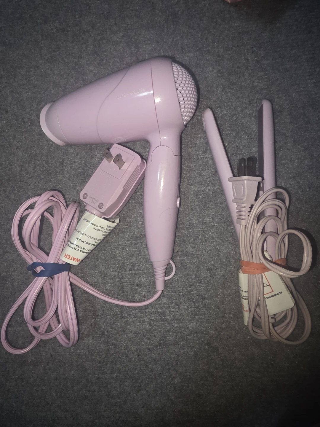 Mini Hair Dryer & Straightener