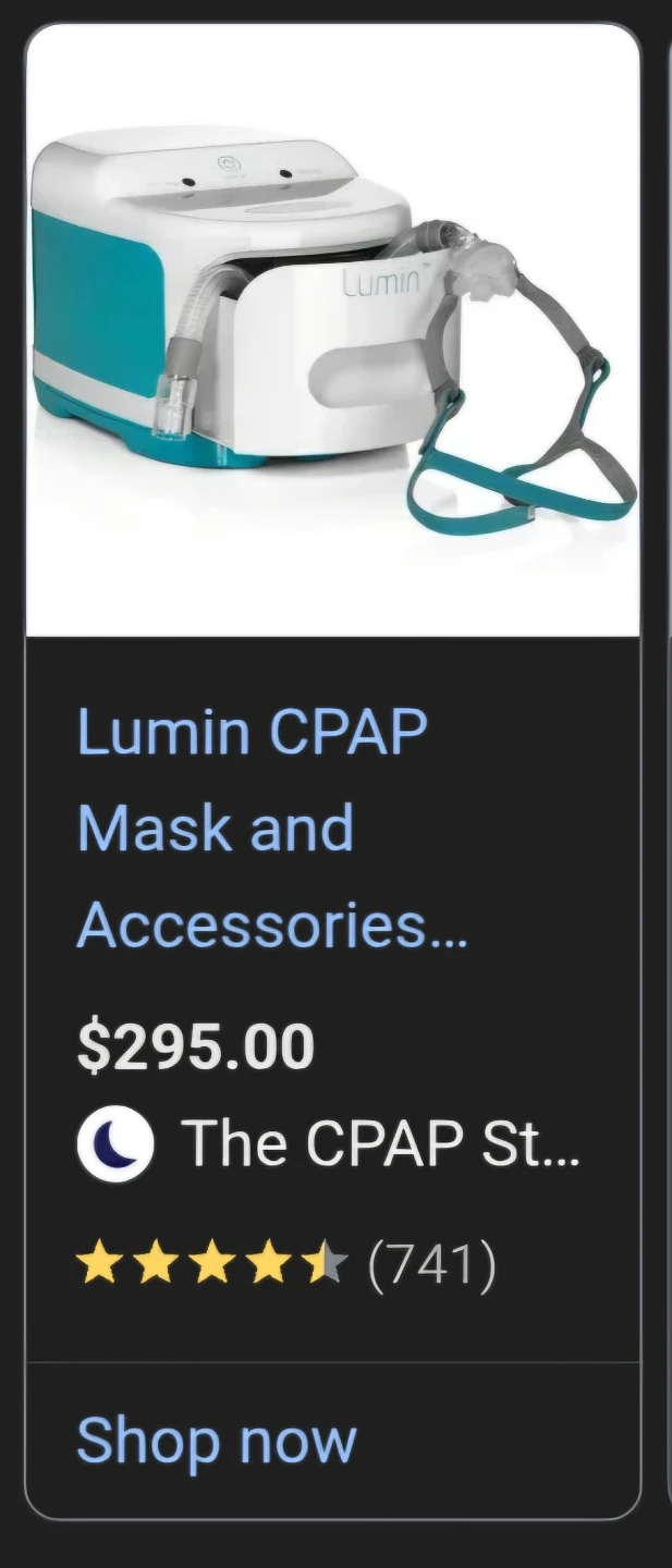Lumin CPAP Mask and Accessories Sanitizer
