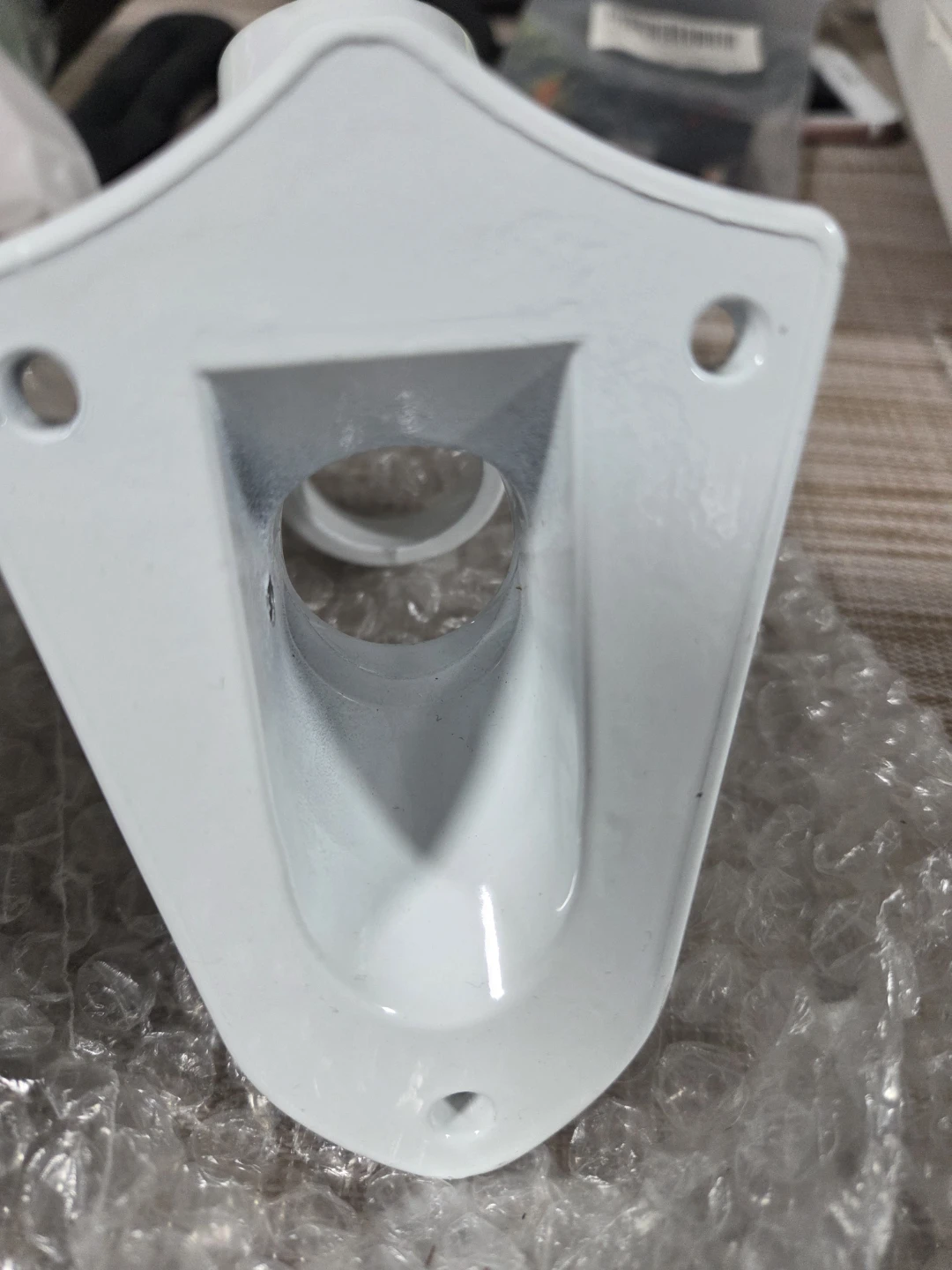 White Flagpole Mount Holder - photo 3