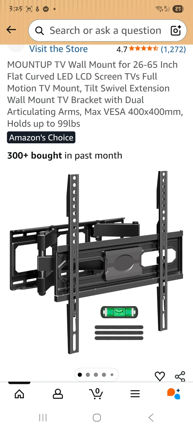 TV Wall Mount for 26-65 Inch TVs