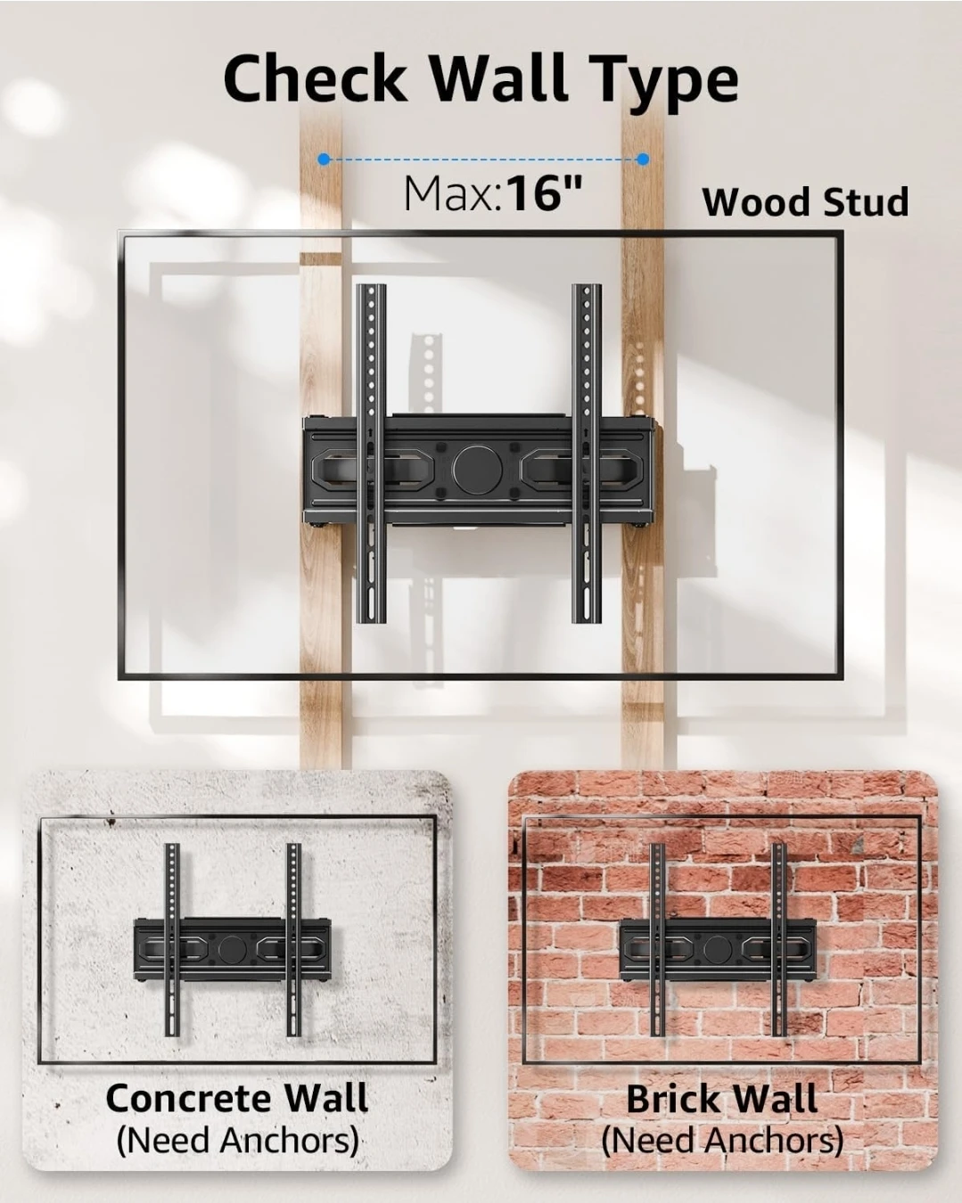 TV Wall Mount for 26-65 Inch TVs - photo 3