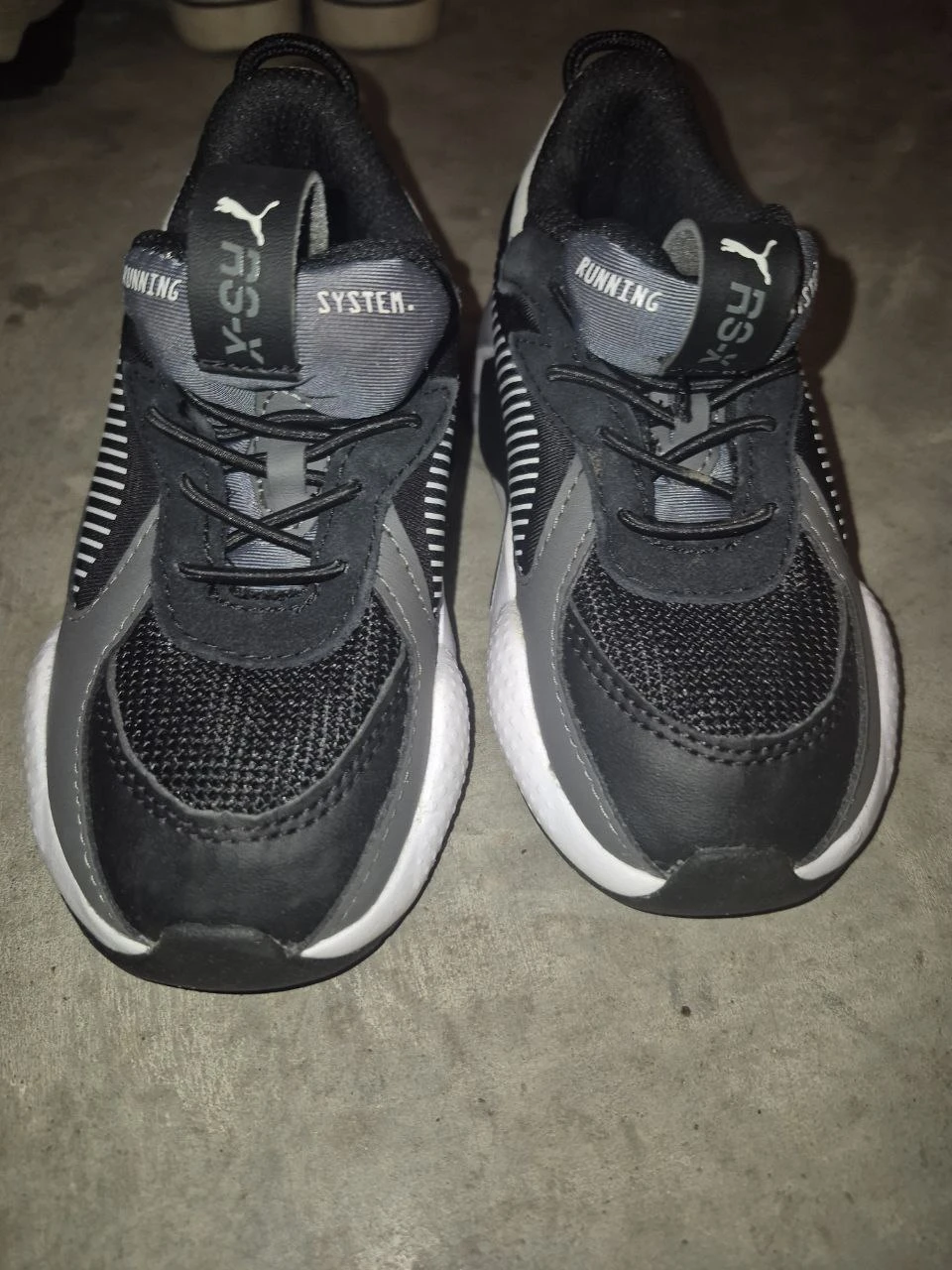 Puma RS-X Jr Running Shoes - Black/Grey - photo 5