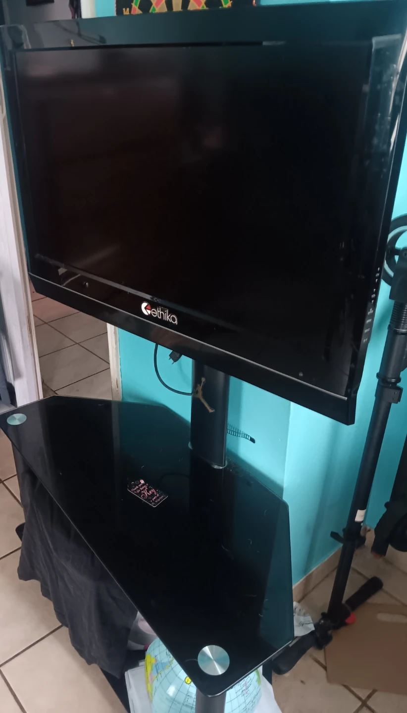 Glass TV Stand - photo 2
