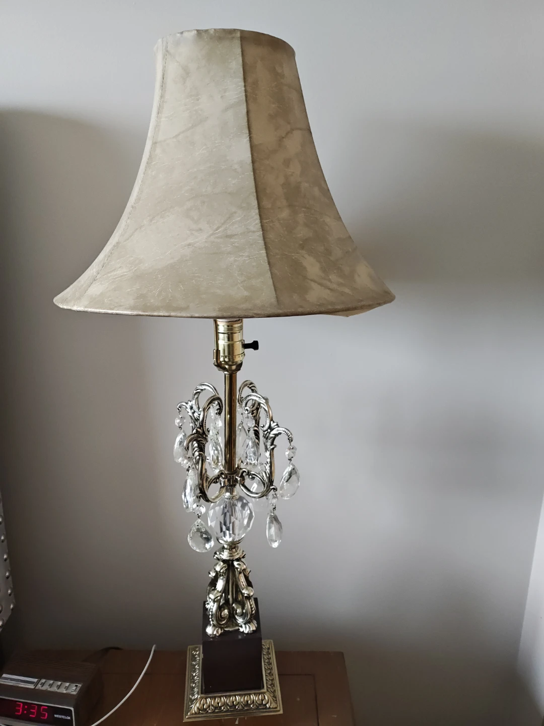 Crystal Accent Table Lamp