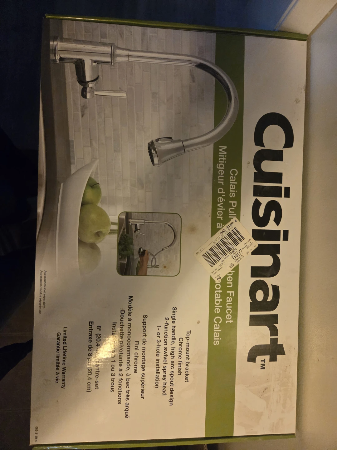 Cuisinart Calais Pull-Down Kitchen Faucet