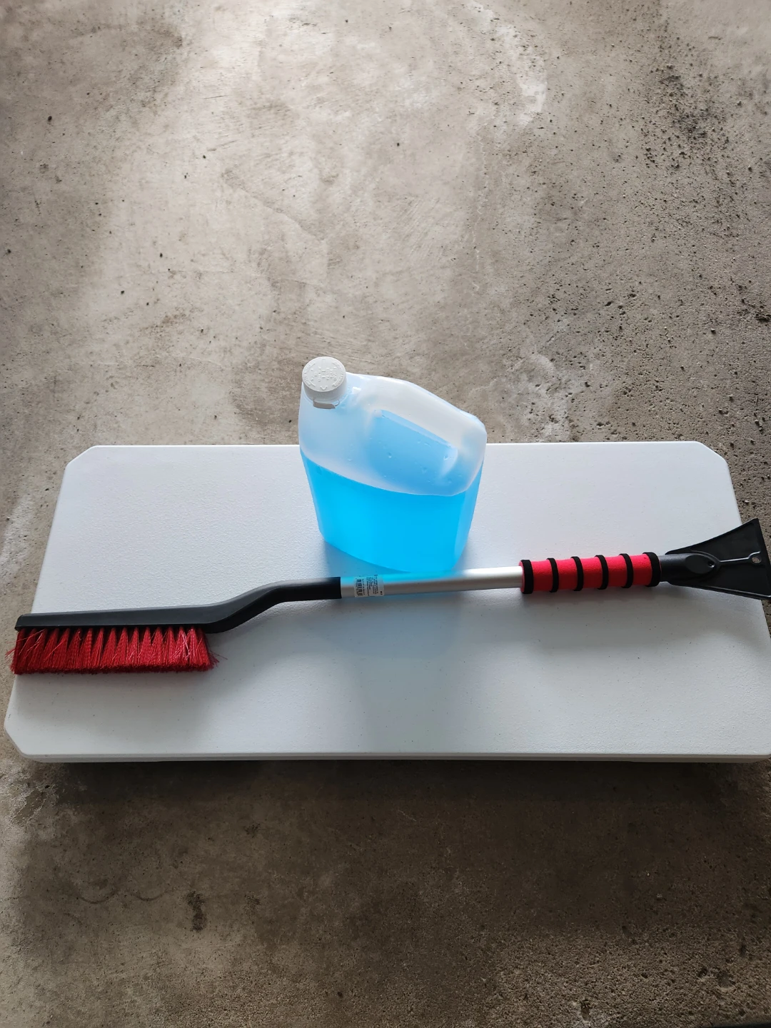 Windshield Washer Fluid & Snowbrush set