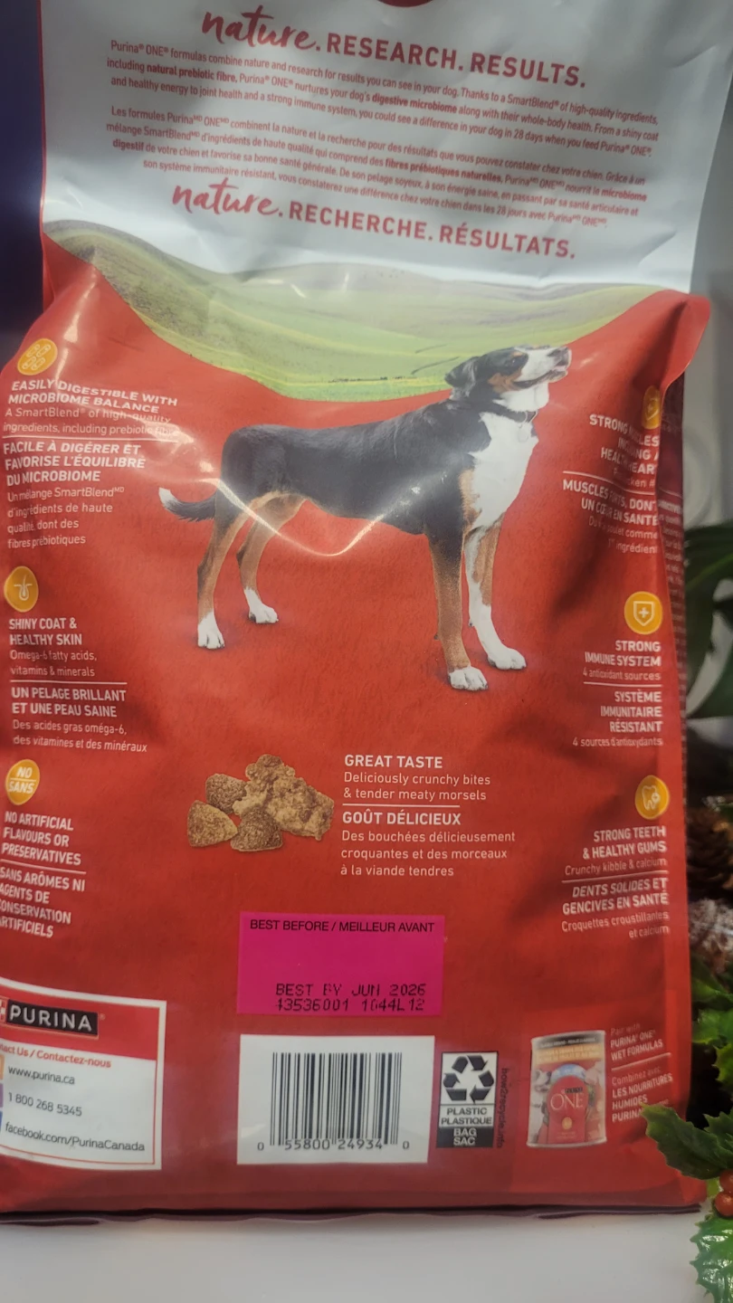 🏆 🏆 Purina ONE Chicken & Rice Formula Adult Dog Food - photo 4