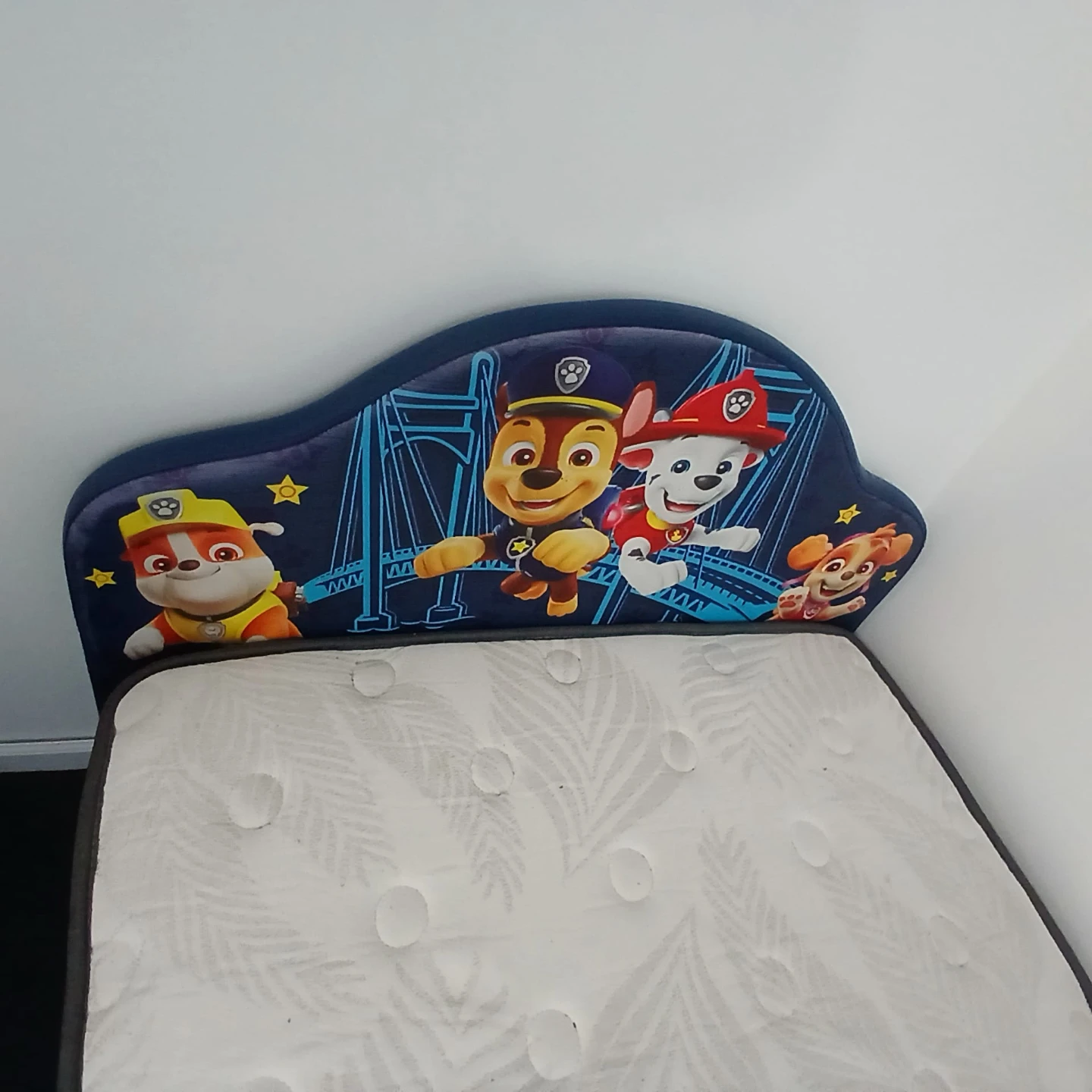 Paw Patrol Toddler Bed with Mattress